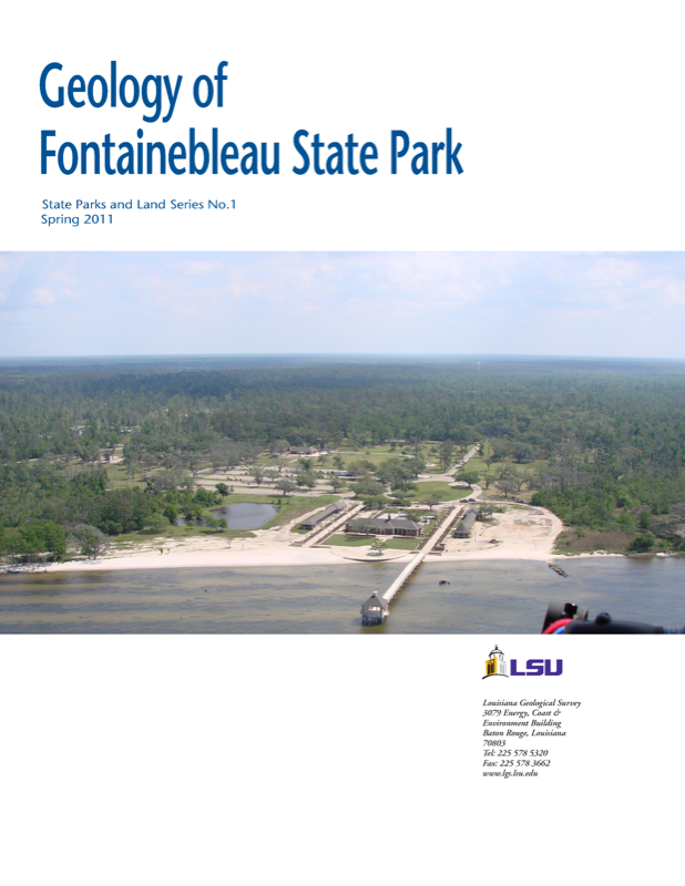 Geology of Fontainebleau State Park.